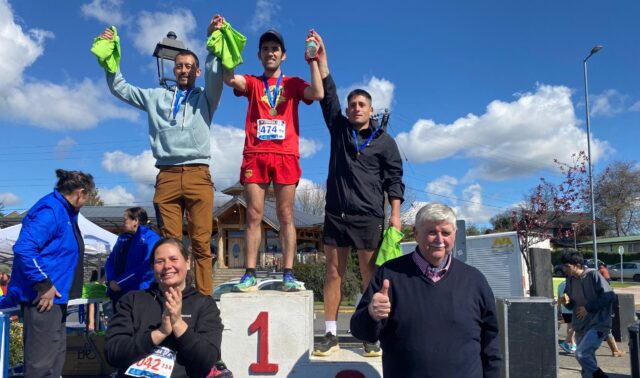 Colorida y masiva resultó la Corrida del Mes de la Patria en la Costanera de Villarrica