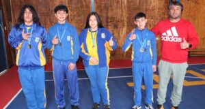 Estudiantes de la Escuela José Abelardo Núñez de Villarrica clasifican al Nacional de Atletismo