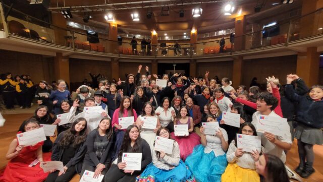 Cerca de mil estudiantes de La Araucanía participaron de intercambio teatral escolar 2024