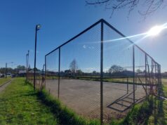 Anuncian mejoramiento de multicancha del sector el alto de Pitrufquén