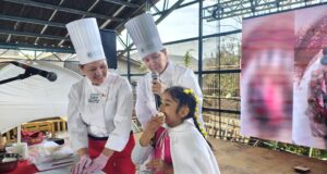 Master Class de chefs de la universidad Santo Tomás encanta al público en la fiesta de la chilenidad en Pitrufquén