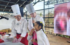 Master Class de chefs de la universidad Santo Tomás encanta al público en la fiesta de la chilenidad en Pitrufquén