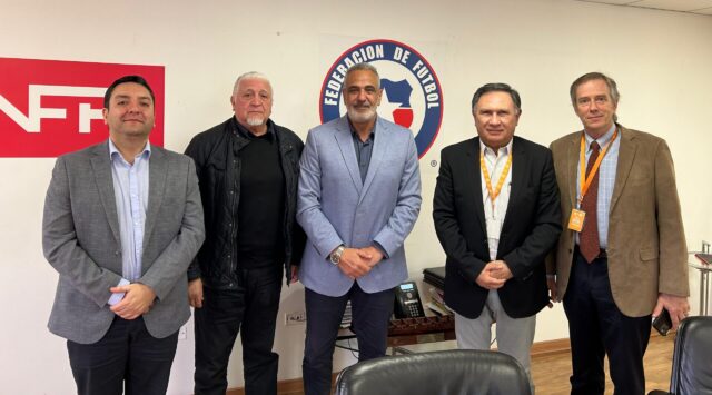 Diputado Mellado y Gobierno Regional visitaron la ANFP para fomentar actividades deportivas en La Araucanía