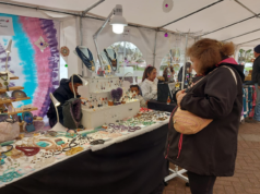 Inauguran Expo Arte en la plaza de Armas de Pitrufquén: Exposición estará hasta el sábado 12 de octubre