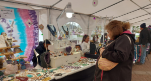 Inauguran Expo Arte en la plaza de Armas de Pitrufquén: Exposición estará hasta el sábado 12 de octubre