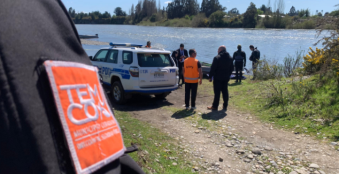 Temuco: Luego de dos semanas de búsqueda, hallan el cuerpo sin vida de Mathías Navarrete