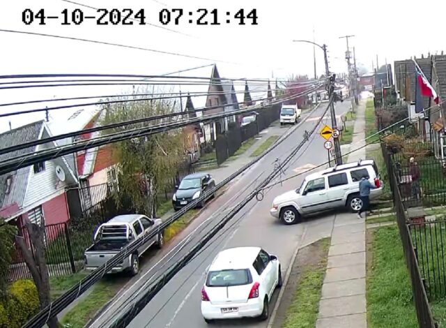 Carabineros detiene a delincuente que intentó realizar portonazo en Temuco