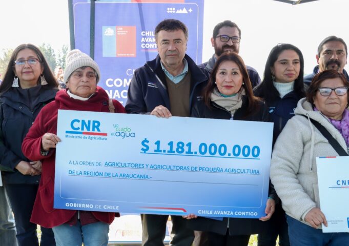 Agricultores de Villarrica se adjudicaron más de $304 millones en obras de riego