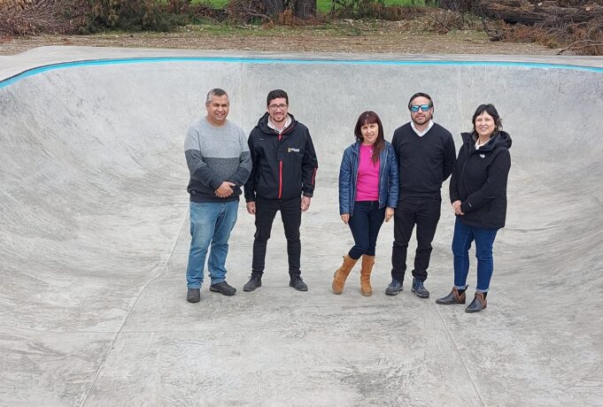 Creciente interés por replicar Skate Park “Manuel Asenjo” de Pitrufquén en otras comunas de la región