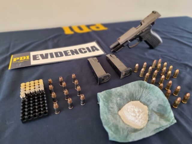 Detienen a tres hombres tras operativo policial por disparos en sector “La Toma” en Villarrica