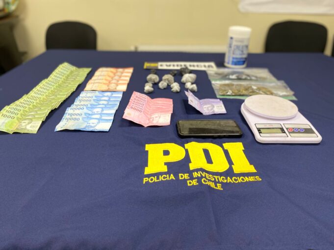 Un detenido en Angol por tráfico de drogas: incautan cannabis y dinero en operativo policial