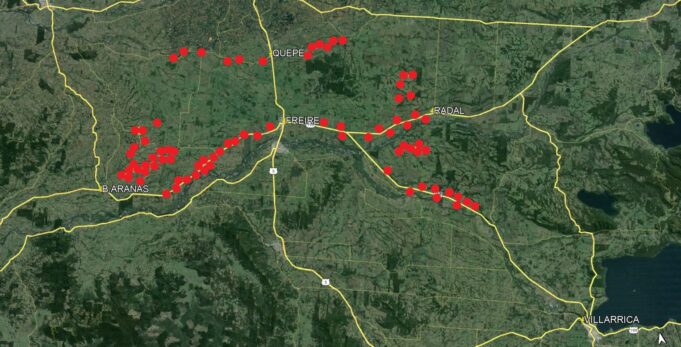 Sectores rurales de Freire contarán con 80 nuevos paraderos