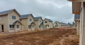 Proyecto habitacional de 159 viviendas sociales del Comité Las Praderas de Pitrufquén tiene un 50% de avance