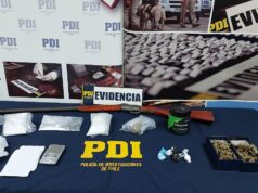 Se allanaron domicilios en Curacautín y Lonquimay: dos detenidos por microtráfico de drogas e infracción a Ley de Armas