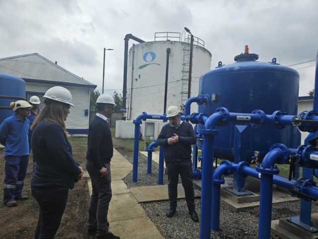 En Renaico Aguas Araucanía amplía capacidad de planta de agua potable