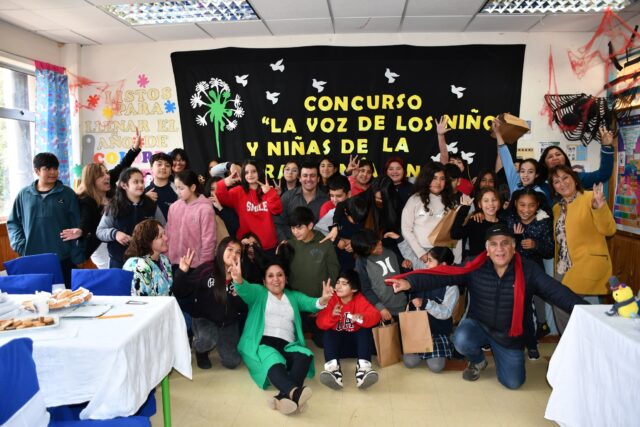 Estudiantes de la escuela Los Perales de Gorbea ganan el concurso «la voz de los niños y niñas de La Araucanía en 100 palabras»