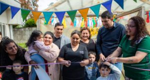 Pensamiento sustentable: inauguran invernadero en el jardín O’higgins de Gorbea fomentando el autoconsumo