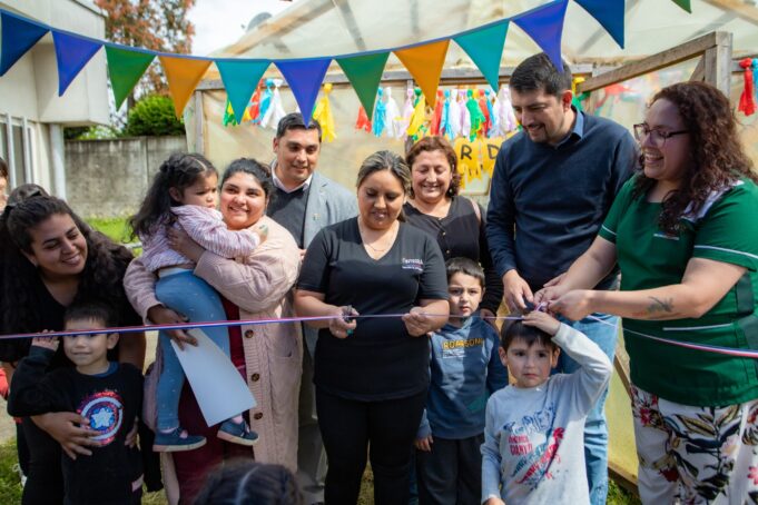 Pensamiento sustentable: inauguran invernadero en el jardín O’higgins de Gorbea fomentando el autoconsumo