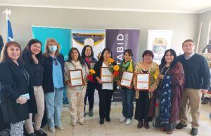 Mujeres de Pitrufquén reciben capacitación en diseño y confección de telares mapuche
