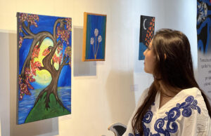 Jóvenes de Centro de Tratamiento de La Araucanía inauguran exposición de arte
