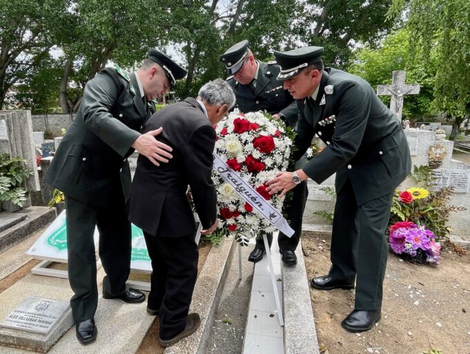 Gendarmería de La Araucanía conmemoró el día del mártir institucional