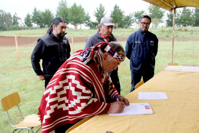 Comunidad mapuche Juan Puen de Nueva Imperial recibió resolución en que se reconoce su problema de tierras
