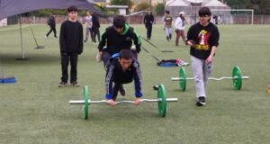 Estudiantes de Villarrica conocieron deportes no tradicionales junto a OMJ e IND