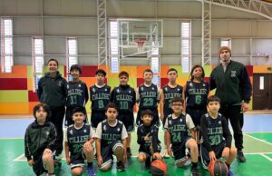 Con tres categorias: colegio Educere College de Pitrufquén destacó en liga intercomunal de básquetbol