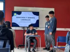 Estudiantes del Liceo Bicentenario Politécnico de Pitrufquén realizan capacitación sobre Ley Karin y derechos y deberes laborales