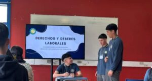 Estudiantes del Liceo Bicentenario Politécnico de Pitrufquén realizan capacitación sobre Ley Karin y derechos y deberes laborales