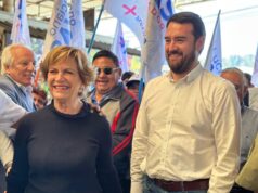 Evelyn Matthei Respalda a Luciano Rivas en su carrera a la reelección como gobernador de La Araucanía