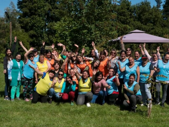 Programa mujeres trabajadoras y jefas de hogar recibió encuentro intercomunal deportivo en Freire