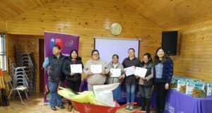 Usuarias del programa jefas de hogar de Freire recibieron certificaciones de cursos destinados a fortalecer sus competencias