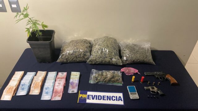 Brigada Antinarcóticos de la PDI Angol desarticula organización criminal dedicada al microtráfico de drogas