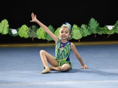 Leonor Flores Parada, pitrufquenina que encontró su pasión en la gimnasia rítmica y sueña con llegar a los juegos olímpicos