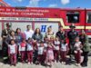 La escuela Reserva Raín agradece al cuerpo de Bomberos de Pitrufquén por su apoyo a la seguridad escolar
