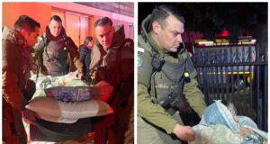 Carabineros y equipos de emergencia rescatan de un incendio a matrimonio adulto mayor en Temuco