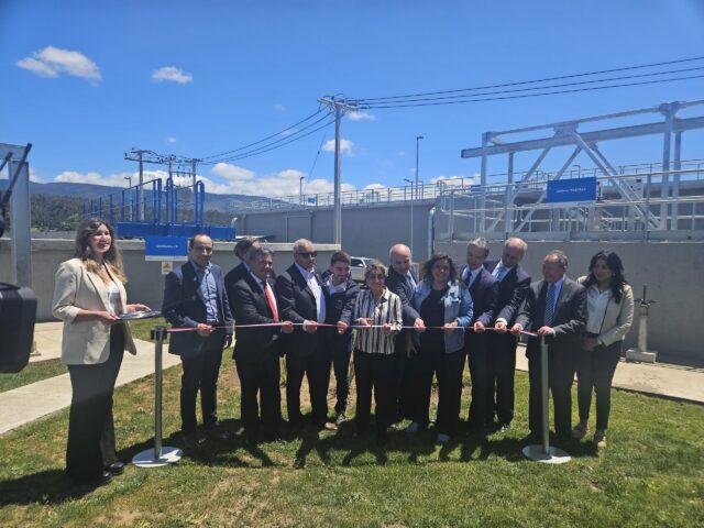 Ministra del MOP inaugura nuevas obras en planta de Aguas Araucanía de Angol