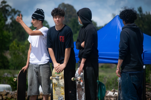 Samuel Matus Carrasco: un joven talento del skate en Pitrufquén