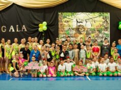 Maravillosa gala de gimnasia rítmica del club Aneley de Pitrufquén: un cierre de año espectacular