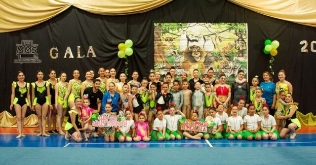 Maravillosa gala de gimnasia rítmica del club Aneley de Pitrufquén: un cierre de año espectacular