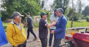 Alcalde de Freire, José Colihuil Binimelis, participó del “Día de campo GET papas Huilio”