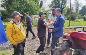 Alcalde de Freire, José Colihuil Binimelis, participó del “Día de campo GET papas Huilio”