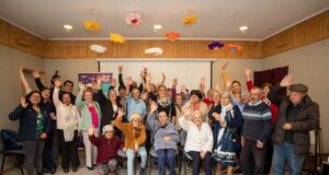 Personas mayores de Gorbea se certifican en el cierre de la décimo séptima versión del programa vínculos