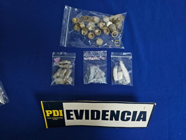 Detienen a joven que intentó ingresar drogas en monedas desarmadas al Centro Penitenciario de Lautaro