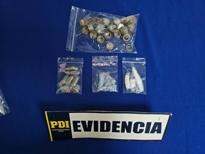 Detienen a joven que intentó ingresar drogas en monedas desarmadas al Centro Penitenciario de Lautaro