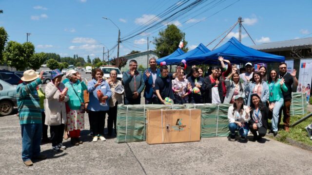 Ruta sana sobre ruedas reunió a las familias de Freire en una mañana dedicada a la actividad física