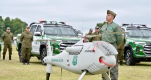 Ministra Tohá entrega de aeronave no tripulada a carabineros en La Araucanía y destaca baja de un 70% en ataques violentos