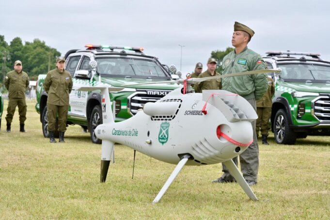 Ministra Tohá entrega de aeronave no tripulada a carabineros en La Araucanía y destaca baja de un 70% en ataques violentos