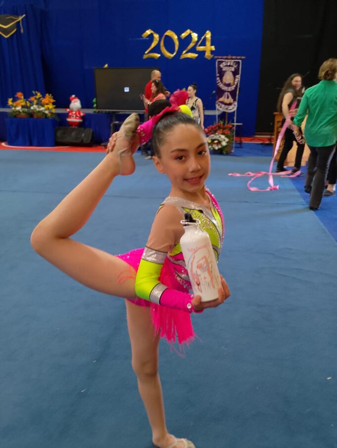 Gimnasta de Pitrufquén brilla en competencias nacionales y aspira a competir a nivel sudamericano